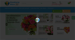 Desktop Screenshot of cicekleringucu.com